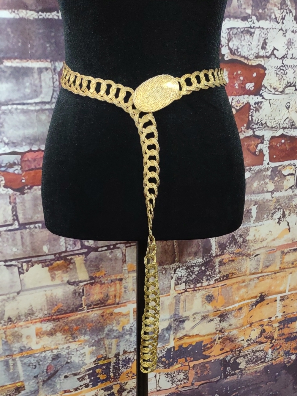 Vintage Woven Wire Belt